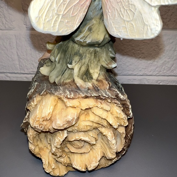 NEW design toscano statue Fairy  Hand Crafted  Vintage  Trinket Box￼￼￼  8”x8” - Picture 8 of 9